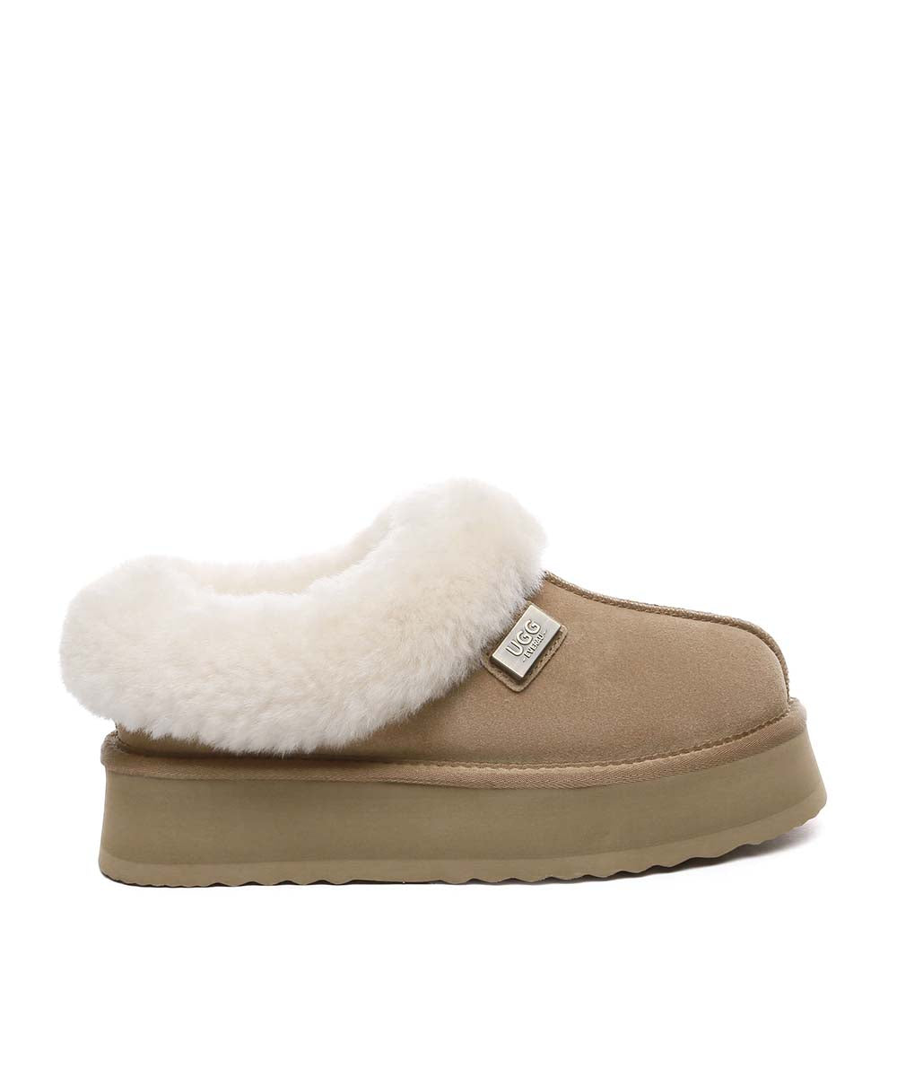 Ugg hailey suede fashion slippers