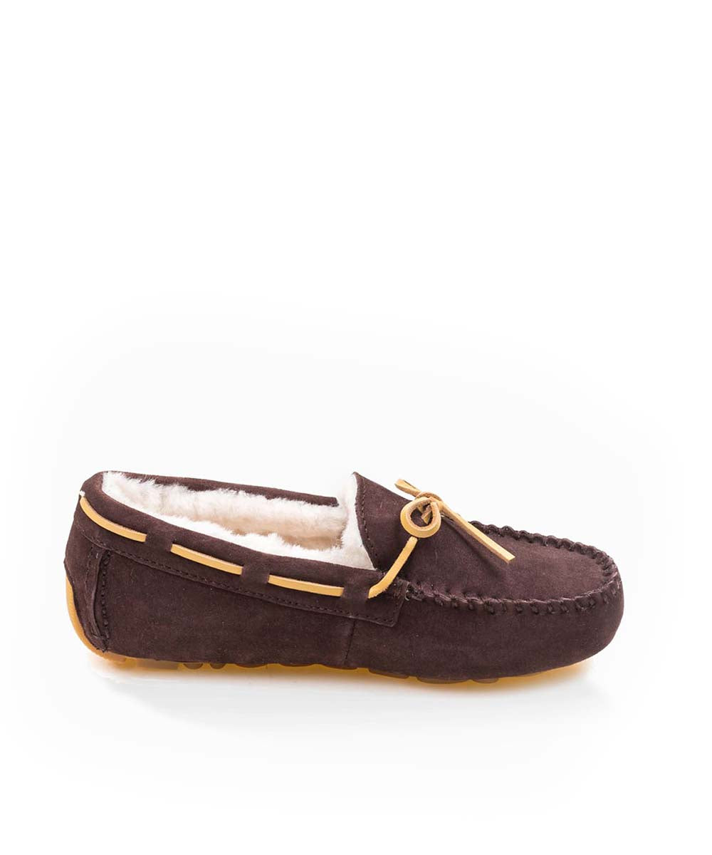 Women's UGG Fur Moccasin