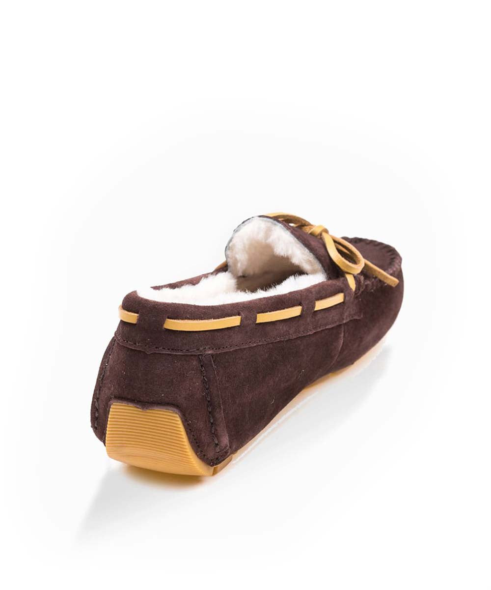 Women's UGG Fur Moccasin