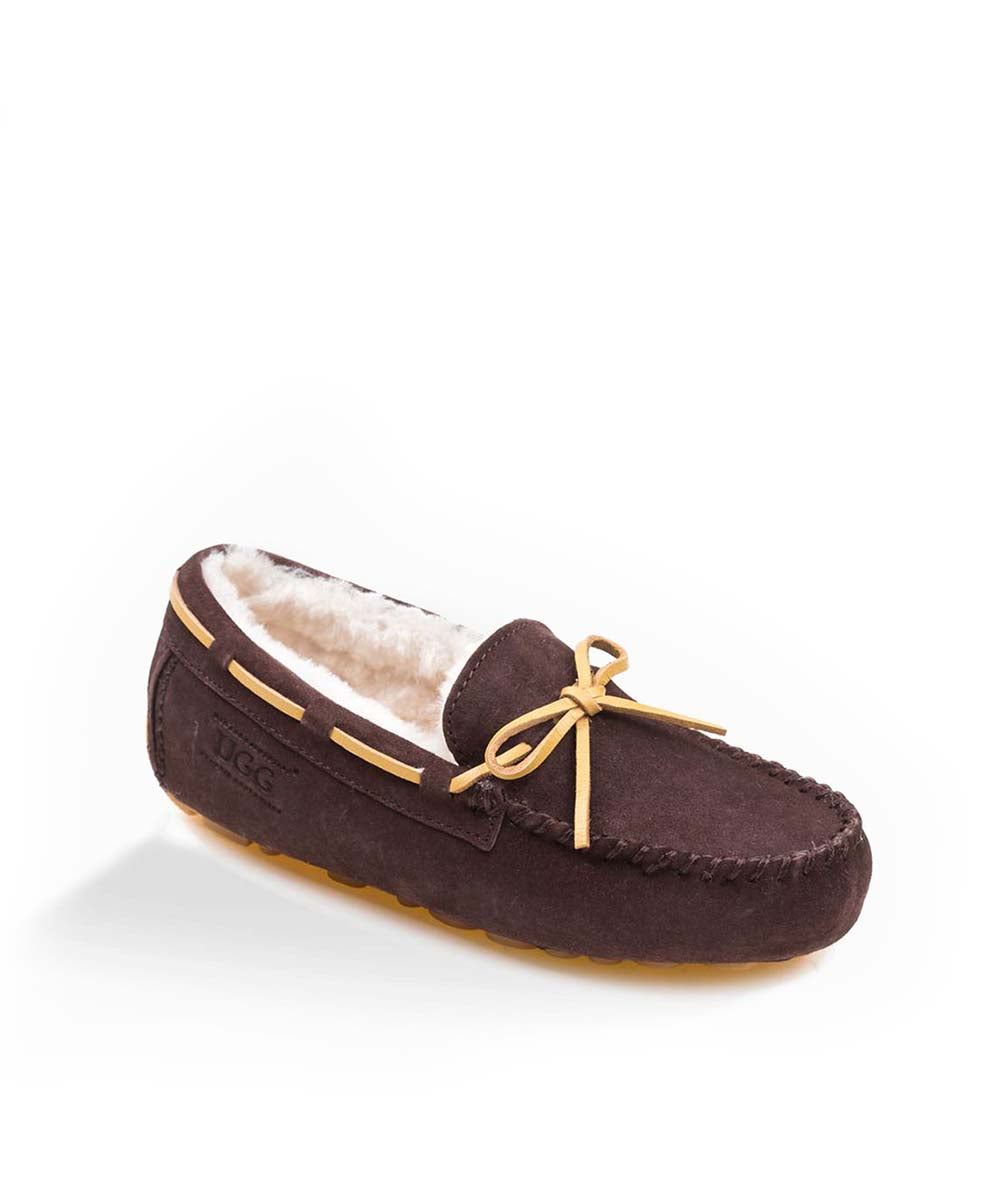 Women's UGG Fur Moccasin