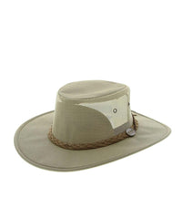 Barmah Canvas Drover Airflow Hat