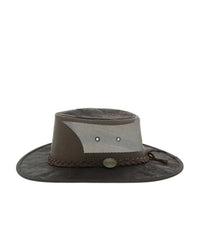 Barmah Squashy Roo Leather Cooler Hat