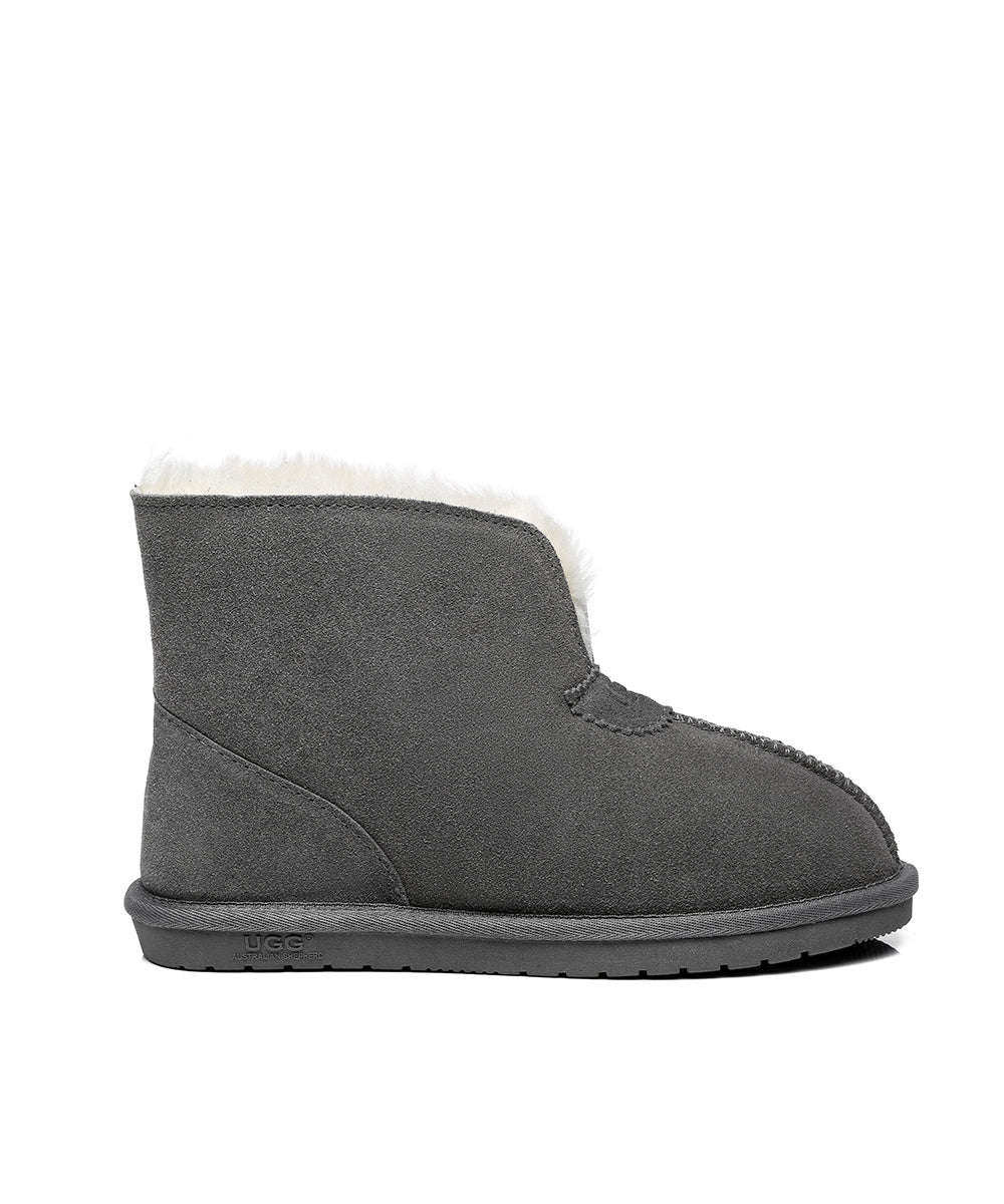 Gray hot sale ugg slippers