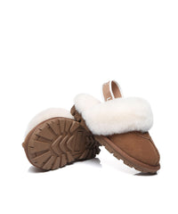 Kid’s Banded Scuff UGG Slippers